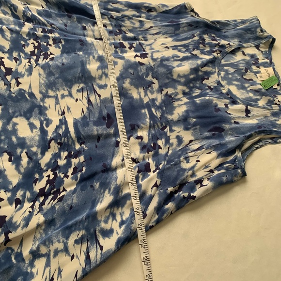 Pure DKNY sleeveless top/tunic with detachable lining 100% silk size S - Picture 9 of 13